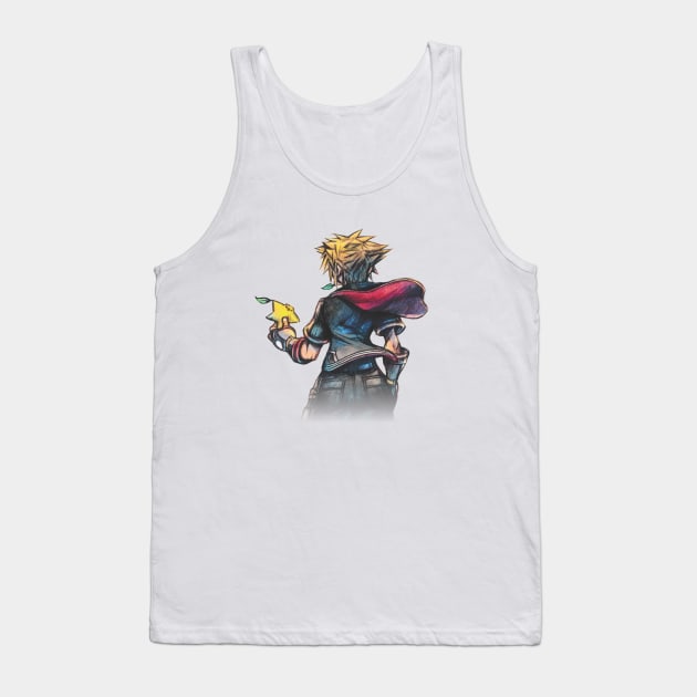 sora kingdom hearts 3 Tank Top by Darknessfell